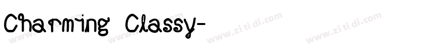 Charming Classy字体转换